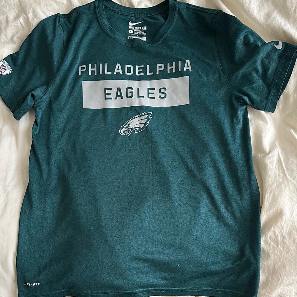 Kids Philadelphia Eagles Green T-Shirt